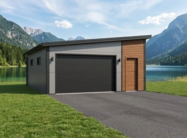 Каркасный ангар из металлоконструкций